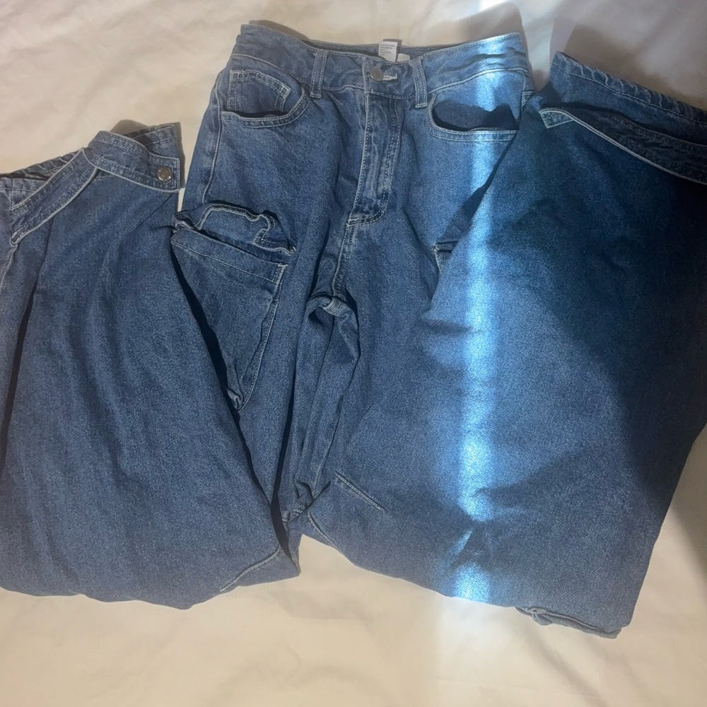 Forever 21 Blue Relaxed Jeans